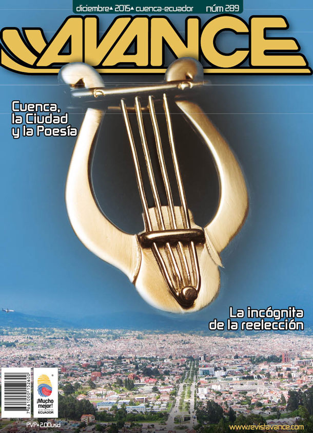 Portada de la Revista Avance del mes de Diciembre de 2015