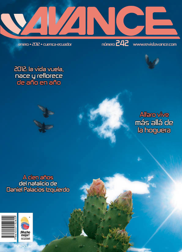 Portada de la Revista Avance del mes de Enero de 2012