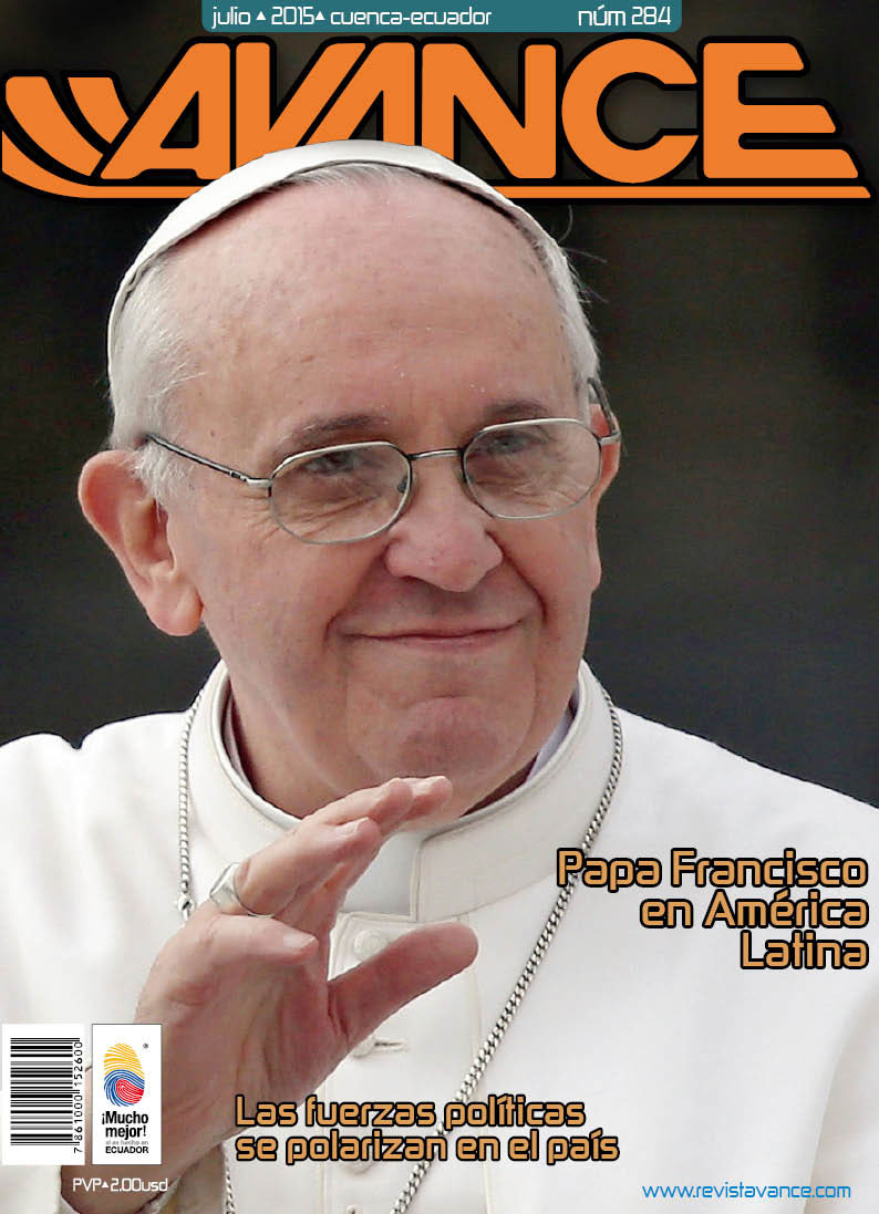 Portada de la Revista Avance del mes de Julio de 2015