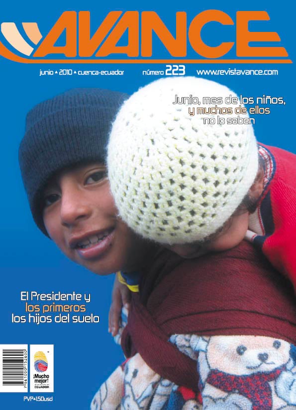 Portada de la Revista Avance del mes de Junio de 2010
