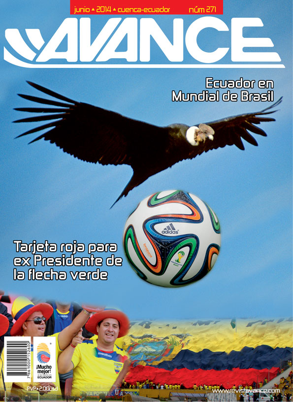 Portada de la Revista Avance del mes de Junio de 2014
