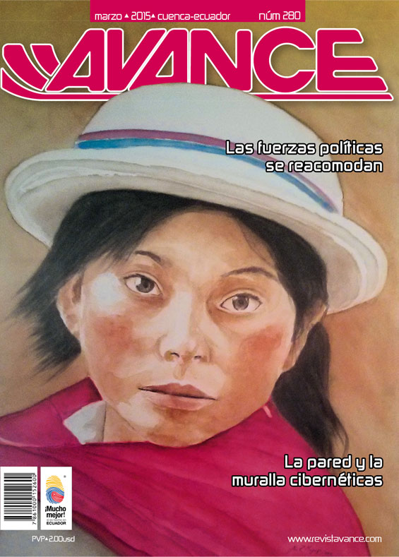 Portada de la Revista Avance del mes de Febrero de 2015