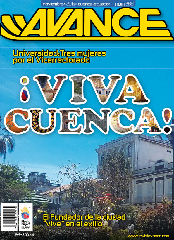 Portada de la Revista Avance del mes de Noviembre de 2015